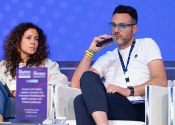 JP Fabr speaks at the ‘MENA InsureTech Summit’ in Doha. Courtesy